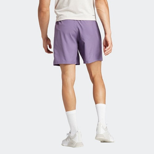 Adidas Mens Training Essentials 7 Inch Woven Short Shadow Violet/Black