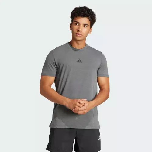Adidas Mens D4T Tee Dark Grey/Solid Grey