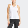 Adidas Womens Minimal Branding Racerback Tank White