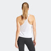 Adidas Womens Minimal Branding Racerback Tank White