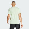 Adidas Mens Feelready Logo Training Tee Semi Green Spark/Green Spark