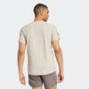 Adidas Mens Own The Run Tee Wonder Beige