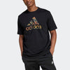 Adidas Mens Camo Badge Of Sport Tee Black