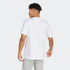 Adidas Mens Camo Linear Graphic Tee White