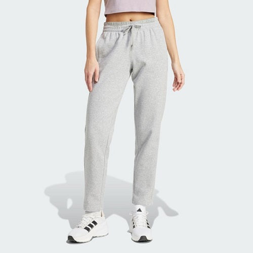 Adidas Womens Small Logo Feel Cozy Pant Medium Grey Heather