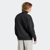 Adidas Mens All Season Fleece Quarter Zip Sweat Black