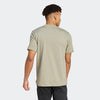 Adidas Mens Camo Linear Graphic Tee Silver Pebble