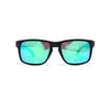 Insalt Polarised Èziview Matte Black Sunglasses Green
