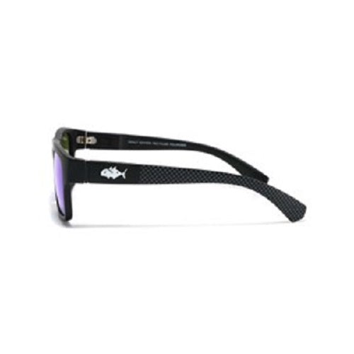 Insalt Polarised Èziview Matte Black Sunglasses