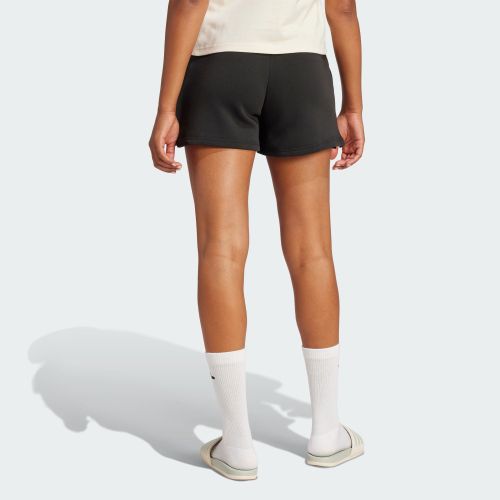 Adidas Womens Small Logo Fleece Short Black/White