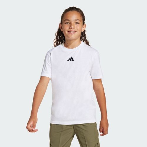 Adidas Kids Small Logo Tee White/Black