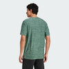 Adidas Mens Essentials Stretch Training Tee Silver Green/Collegiate Green/White
