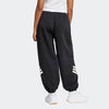 Adidas Womens Future Icons 3 Stripes Parachute Pants Black/White