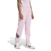 Adidas Womens Future Icons 3 Stripes Regular Fit Pants True Pink