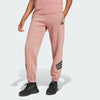 Adidas Womens Future Icons 3 Stripes Regular Fit Pants Warm Clay
