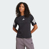 Adidas Womens Future Icons 3 Stripes Tee Black