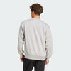 Adidas Mens Feelcozy Fleece Sweat Medium Grey Heather/Black