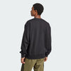 Adidas Mens Feelcozy Fleece Sweat Black/White