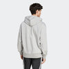 Adidas Mens Feelcozy Fleece Hoodie Medium Grey Heather/Black