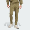 Adidas Mens FeelCozy Fleece Pants Wonder Olive Strata/Black