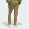 Adidas Mens FeelCozy Fleece Pants Wonder Olive Strata/Black