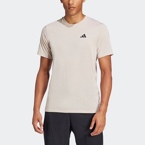 Adidas Mens Feelready Training Tee Wonder Beige/Black