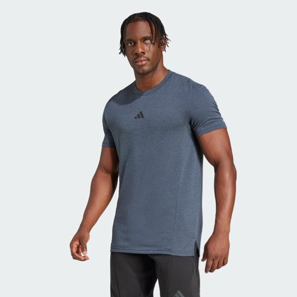 Adidas Mens D4T Tee Aurora Ink