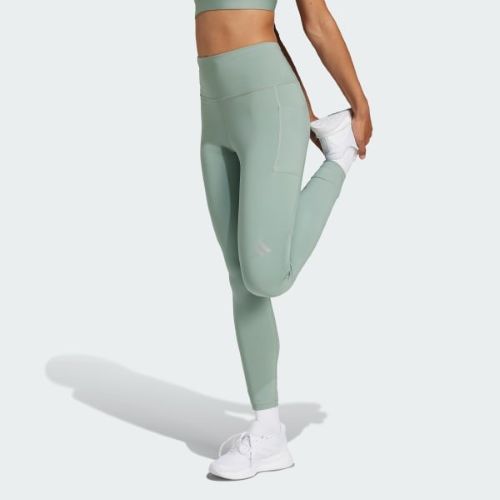 Adidas Womens Ultimate 7/8 Tight Leggings Silver Green