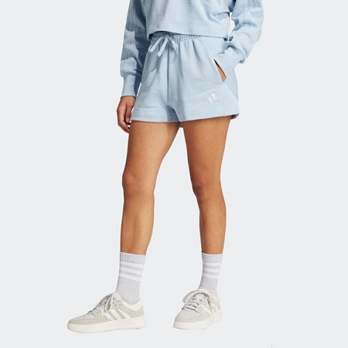 Adidas Womens All Season French Terry Short Wonder Blue