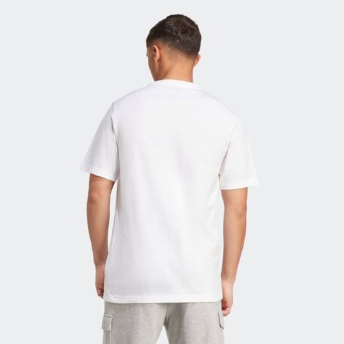 Adidas Mens Camo Logo Tee White