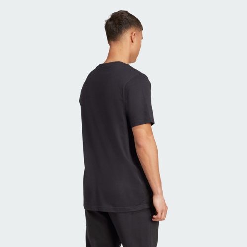Adidas Mens Camo Logo Tee Black