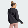 Adidas Womens D4T Full Zip Hooded Jacket Black