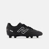 New Balance Kids V2 Academy Jnr Medium Football Boots Black/White