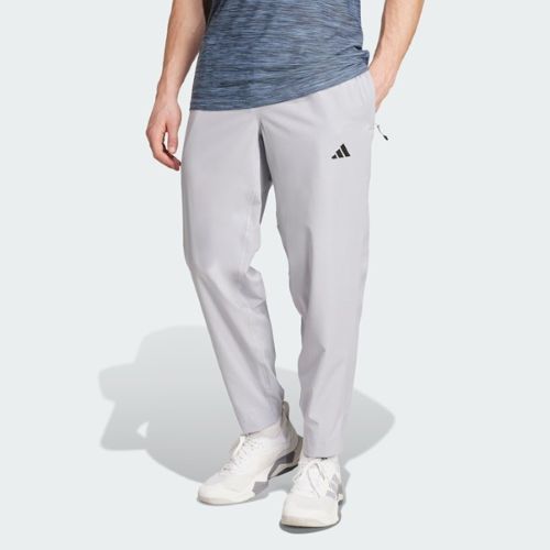 Adidas Mens Train Essentials Woven Pant Halo Silver/Black
