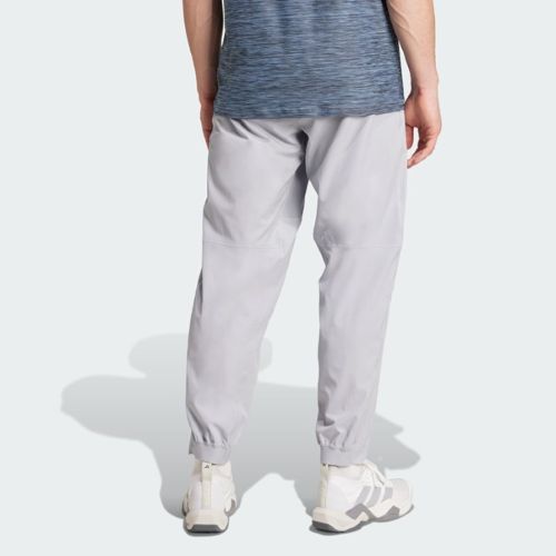 Adidas Mens Train Essentials Woven Pant Halo Silver/Black