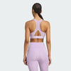 Adidas Womens PowerReact Training Medium Support Bra A-B Cup Power Plum