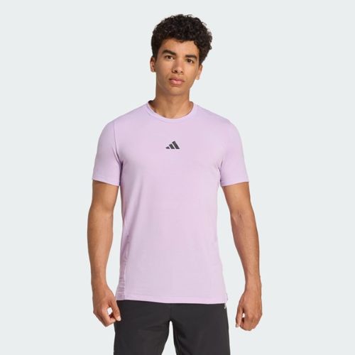Adidas Mens D4T Tee Powder Plum
