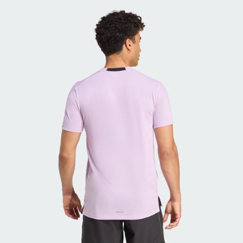 Adidas Mens D4T Tee Powder Plum