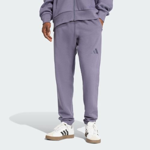 Adidas Mens All Szn Fleece Regular Tapered Pant Preloved Violet