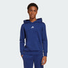 Adidas Kids Small Logo Fleece Hoodie Dark Blue/White