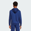 Adidas Kids Small Logo Fleece Hoodie Dark Blue/White
