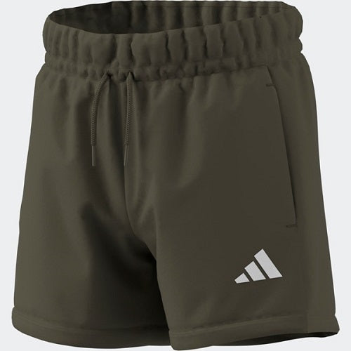 Adidas Kids Small Logo Chelsea Short Olive Strata/White