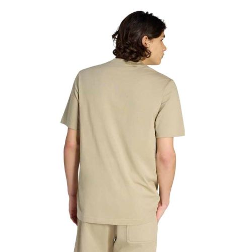 Adidas Mens Small Logo Single Jersey Tee Wonder Cargo/Black