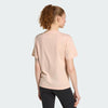 Adidas Womens Small Logo Single Jersey Tee Blush Pink/White