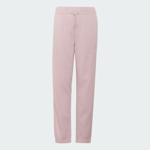 Adidas Kids Small Logo Fleece Pant Clear Pink/White