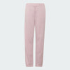 Adidas Kids Small Logo Fleece Pant Clear Pink/White