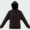 Adidas Womens Small Logo Feel Cozy Hoodie Aurora Coffee/White