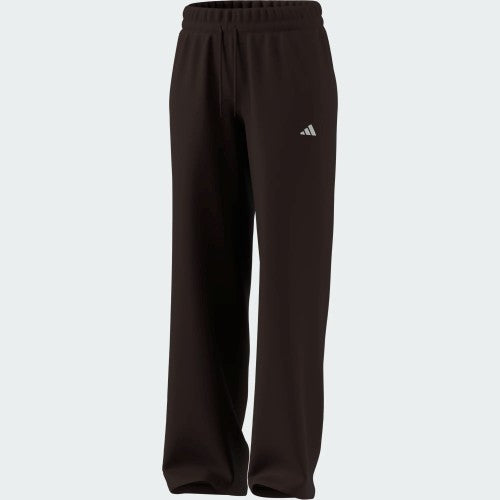 Adidas Womens Small Logo Feel Cozy Pant Aurora Coffee/White