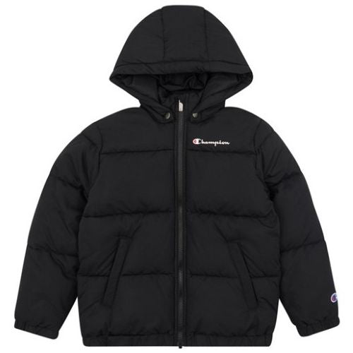 Champion Kids Junior Puffer Jacket Black
