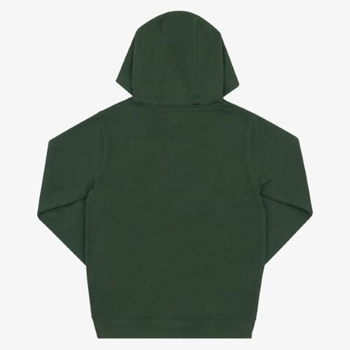 Champion Kids Script Hoodie Dark Green